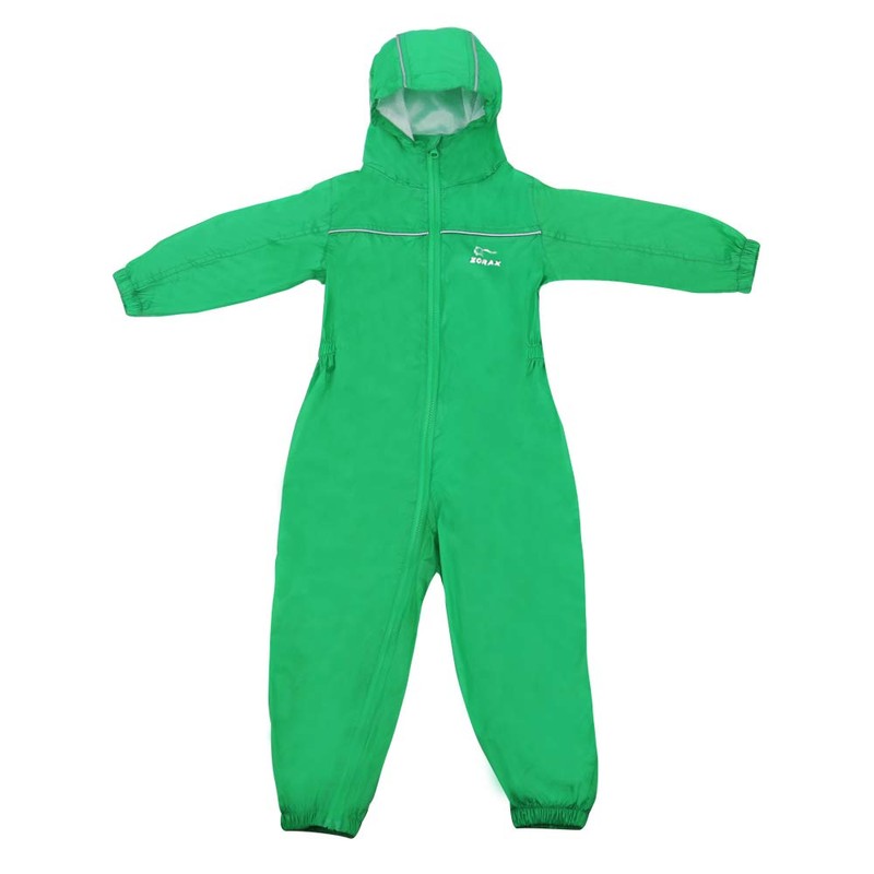 Zorax Boys Girls Green (11-12 Years) Waterproof Windproof Lightweight Kids