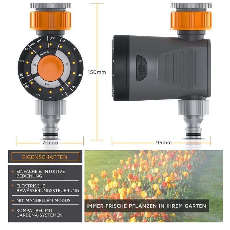 Brandson - Watering Timer - Water Timer - Electric Irrigation