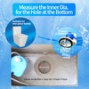 Lychee Light Toilet Flush Valve Assembly for One-Piece Toilets with