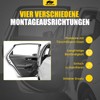 MIKKUPPA Door Lock Rear Left Suitable for Golf 5 Touran
