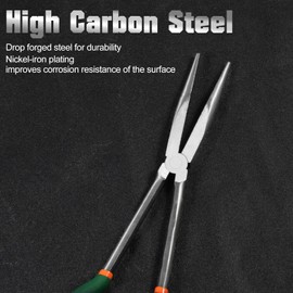 SPEEDWOX Long Reach Long Nose Pliers 11 Inches Fine Needle Nose Pliers Extra Long Reach Extended Pliers for Hard to Reach Narrow Spaces High Leverage Professional Tool Non-slip Handle