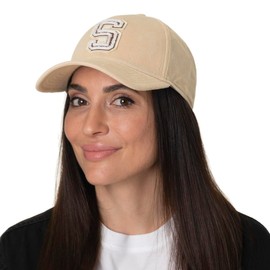 Stetson Sustainable Corduroy Cap - Classic Baseball Cap - Plain with Metal Buckle and Brand Embroidery - Baseball Cap for Men and Women, red