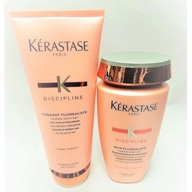 Kerastase Discipline Bain Fluidealiste Sulfate Free 8.5oz & Fondant 6.8oz set