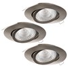 Eglo Recessed Light Die-Cast Aluminium 5 W Matt Nickel 3