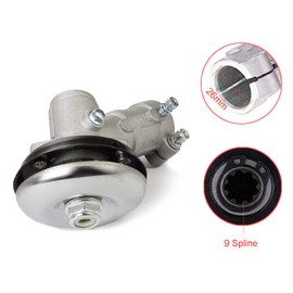 Brush Cutter, Gear, Lawn Mower, Angle Gear, Gear Head for Brush Cutter, Lawn Trimmer, Parts Accessories, Garden Tools (26 mm, 9 Teeth)