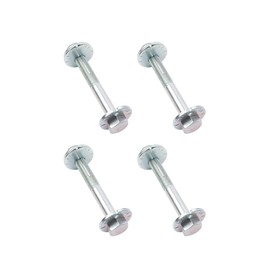 Dasbecan 4Pcs Front Shaft Rear Lower Control Arm Alignment Cam Bolts Compatible with Nissan Pathfinder Xterra Armada Frontier 2005-2021 Adjustment Eccentric Bolt Replaces# 54580-7S000 545807S000