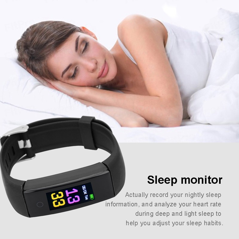 Sports Bracelet Watch Multifunction Pedometer Smartband Healthy Fitness Management USB