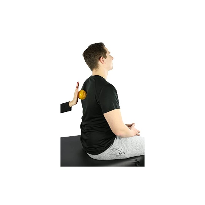 CanDo 30-1996 Massage Ball, 8 cm, Yellow