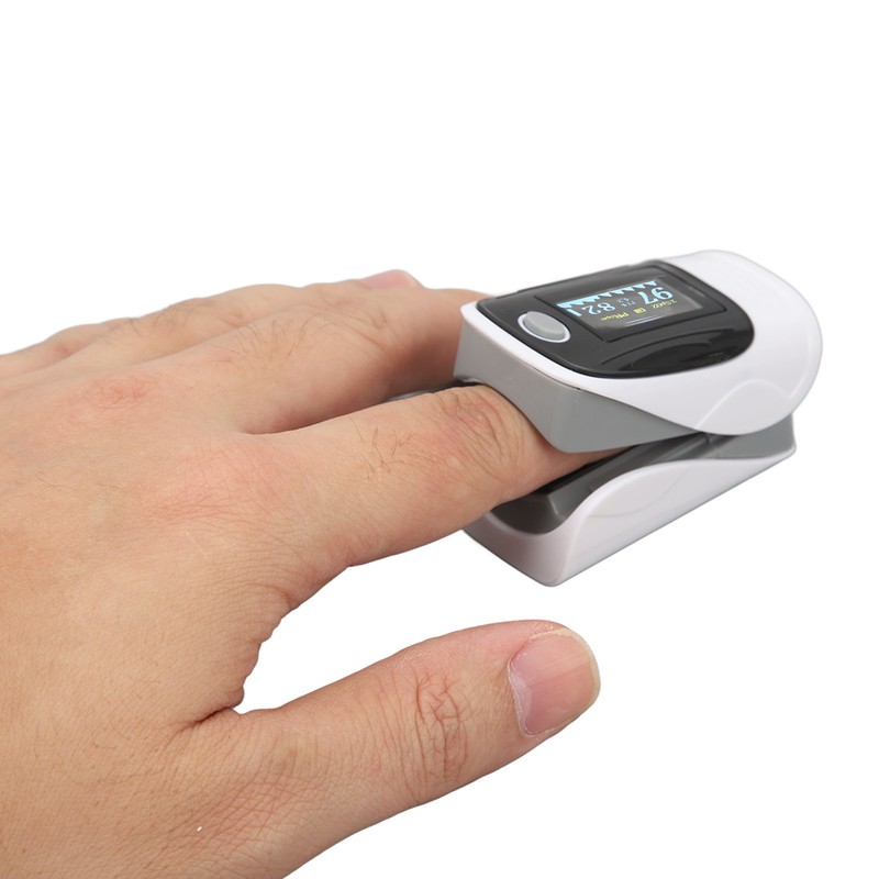 Fingertip Pulse Oximeter Heart Rate Measurement Blood Oxygen SpO2 Saturation