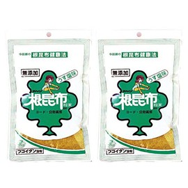 Fine Kelp Root Powder, Additive-free, Rich in Minerals, Made in Hokkaido, Made in Japan, Lightly Salty, 4.2 oz (120 g) x 2 Pieces