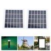 2 Pcs Portable Solar Panel 2W 6V Mini Solar Cells