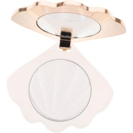 Polvo Iluminador Beige Fácil de Llevar y Remover, Paleta de Maquillaje Natural para Contorno Facial y Resaltador, Adecuado para Jóvenes y Principiantes