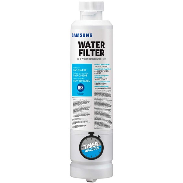 Filtro de Agua para Refrigerador DA2900020B Original | Envio Inmediato | Incluye Garantía y Cronómetro para monitorear tu filtro | S1OX