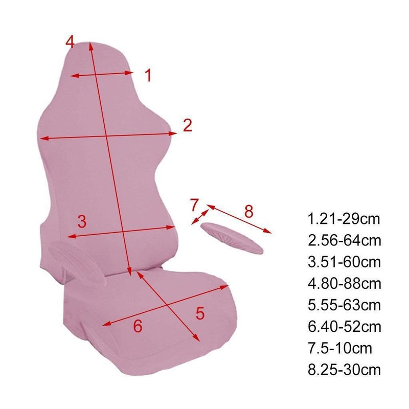 Soft Gaming Chair Cover for Rotating and Reclining Racing Gaming
