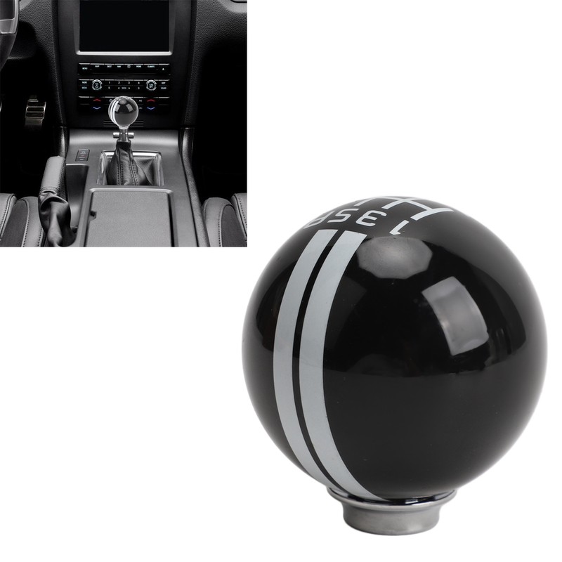 Gear Shift Knob with 3 Adapters Comfortable Grip 6 Speed