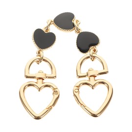 1 correa de cadena extensora para bolso, práctica cadena de extensión de bolso en forma de corazón, bonita correa extensora de cartera, accesorio de repuesto para bolso de mano, ,