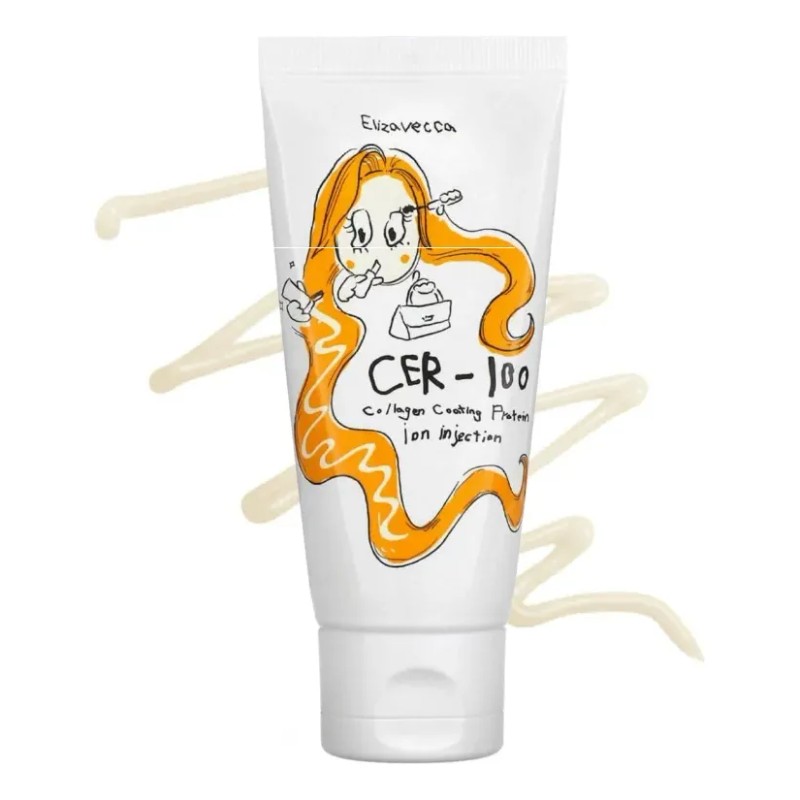 Elizavecca Cer100 Tratamiento Capilar Colageno Proteina 50ml