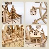 3D Wooden Puzzle, DIY Musical Ferris Wheel Model Kits, Mechanical