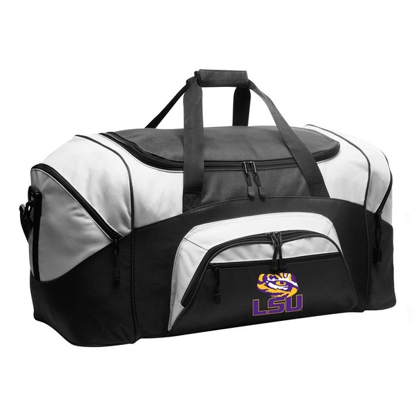 LARGE LSU Duffel Bag LSU Tigers Suitcase LSU Tiger Eye Gym Gear Bag For Him Or Her