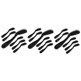 IWOWHERO 3sets Curly Hair Brush and Comb Set Hair Dye Tool for Easy Coloring Pp Material Washable and Reusable 6pcs*3