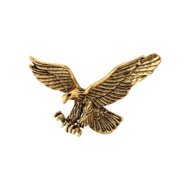 Wynameleri Scottish Thistle Gi-Fts For Men Gold Collar Bar Medal Brooch Lable Pin Tacks, Eagle Collar Pin Clip Bar, Bronze Hawk Slide Lable Pins Brooch De-Signer Lable Pin For Men