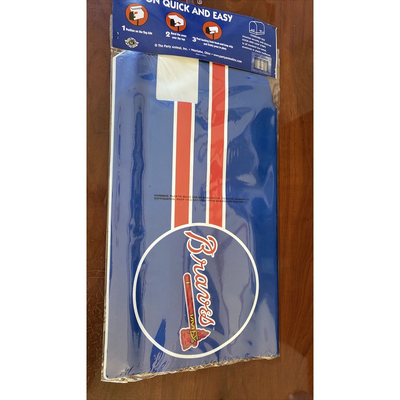 Party Animal Atlanta Braves All-Weather Vinyl Mailbox Cover
