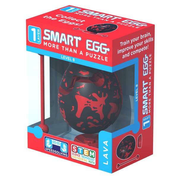 Smart Egg Lava: 3D Maze Puzzle and Educational Toy for