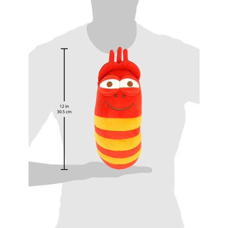 Commonwealth Toys Larva 12" Plush Red W/Sound