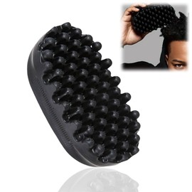 Curly Hair Brush,Rubber Hair Brush,Comb for Curly Hair,Twist Styler Brush,Afro Ha-ir Bru-sh,Washable Afro H-air,Curling Brush,Afro Racket for Barbers and Daily Use,A-fro Bru-sh,Afro Sponge