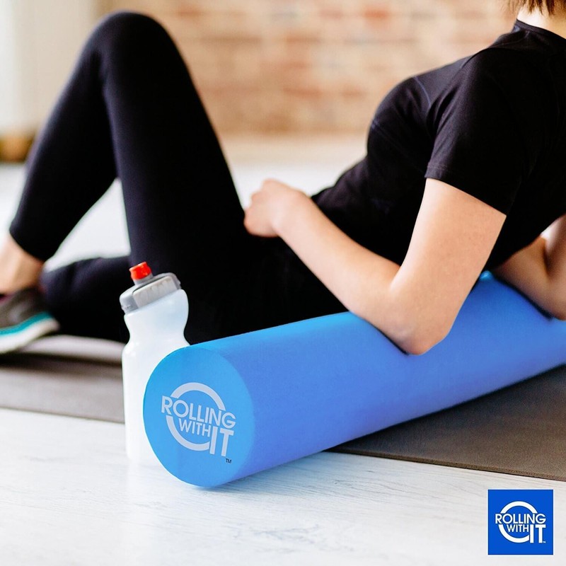 Rolling With It Foam Roller with High Density for Physical