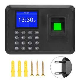 2.4in Screen Biometric Fingerprint Password Attendance Machine Time Clock Recorder