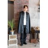 Clearstone Men's Cosplay Halloween Black Cloak Unisex Black