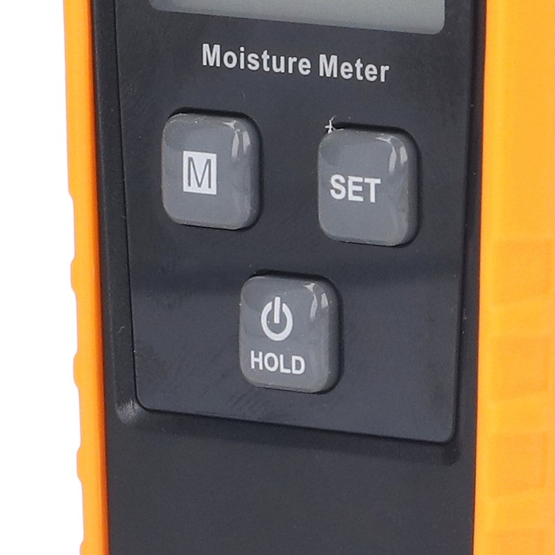 Wood Moisture Meter High Accuracy Easy to Read Portable Digital