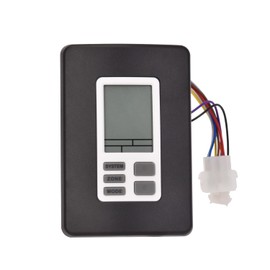 Hodflop 9330A3341 Digital Thermostat Compatible with Coleman Mach 9-Series Digital Zone Thermostat,12V Wall Mount Thermostat for RV, Black