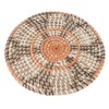 Grass Woven Placemats Nordic Style Innovative Round Placemats for Dining