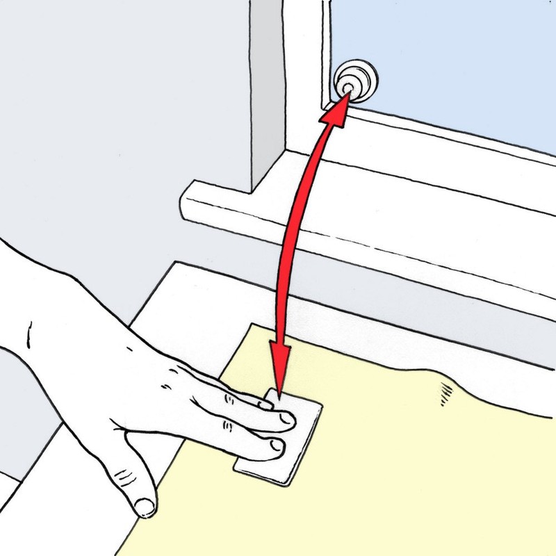 Easyblinds easynight Blackout Blind Accessories, Fabric Fasteners and suction cups