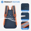 SUIKIHUM Hiking Daypack Packable, Camping Backpack Water Resistant Lightweight Polyester