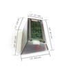 7/8"-12/8" Handlebar Bicycle Clock, Smart Solar Power Clock with Auto