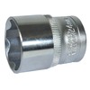 1/2" Drive 24mm Metric Super Lock Shallow 6-Sided Single Hex