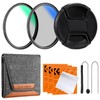 K&F Concept Nano K-Series Filter Set 62 mm UV Filter,