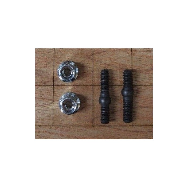 Echo V224000031 (x2) + 43301903933 (x2) Chainsaw Guide Bar Studs