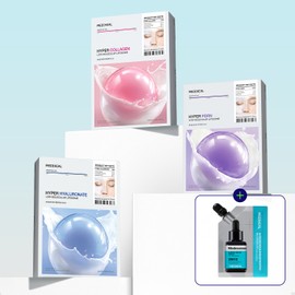 Mediheal Hyper Gel Mask 3-piece set, 1 sheet, 12 pieces 메디힐 하이퍼 겔 마스크 3종세트, 1매, 12개
