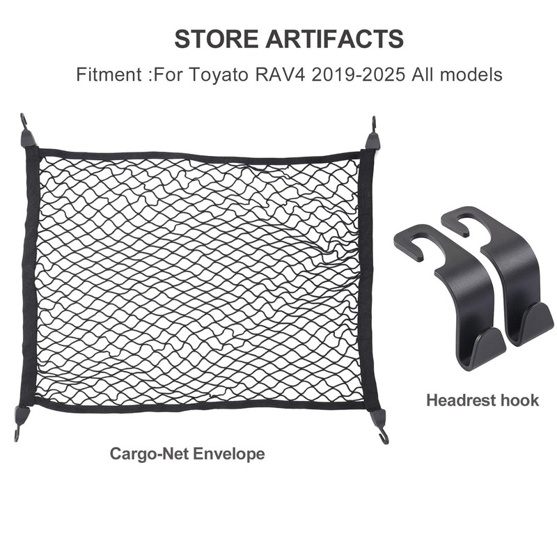 Birbenben fit for 2019-2024 Toyota RAV4 Floor Style Trunk Cargo