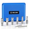 ZELCAN Core Drill Bit Set HSS with Weldon Shank (3/4