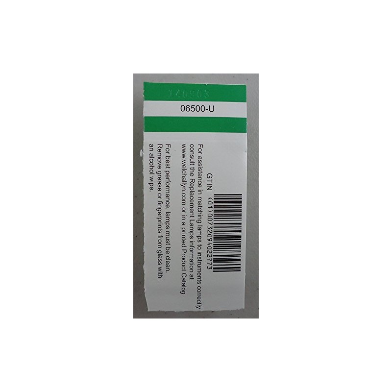 Welch Allyn MacroView Bulb 06500-U