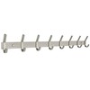 Coat Rack Wall Mount – Brushed Nickel 24 Inch Stainless