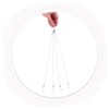 Outanaya 4pcs Rope Hanger for Grow Lights and Hanging Planters