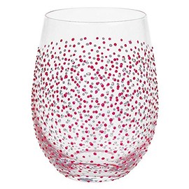 Sunny by Sue SBS091 Stemless, Glass, 1 Cubic_Centimeters, Multicoloured