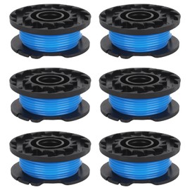 Eyoloty Thread Spool RAC125 5132002434 Suitable for Ryobi 18V ONE RLT1830H13 RLT1825Li and OLT1831S Grass Trimmer, Replacement Thread Spool 3.3 m Length Diameter 1.6 mm (6 Spools)