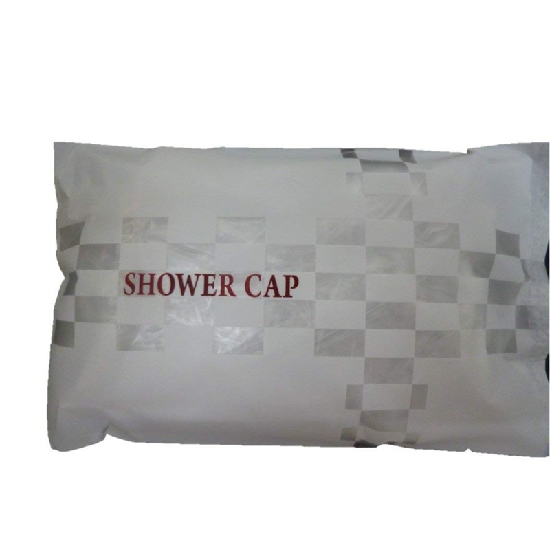 Individually Packed Disposable Hotel Amenity Shower Cap for Commercial Use
